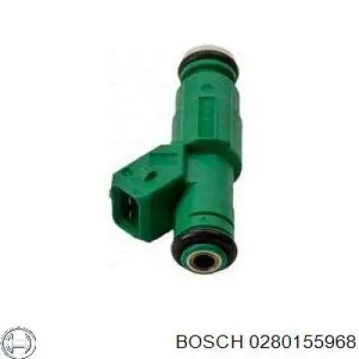 0280155968 Bosch inyector