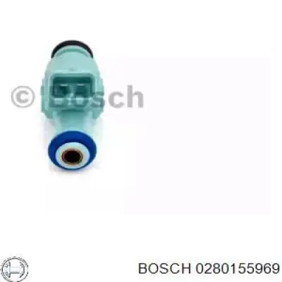 0280155969 Bosch inyector