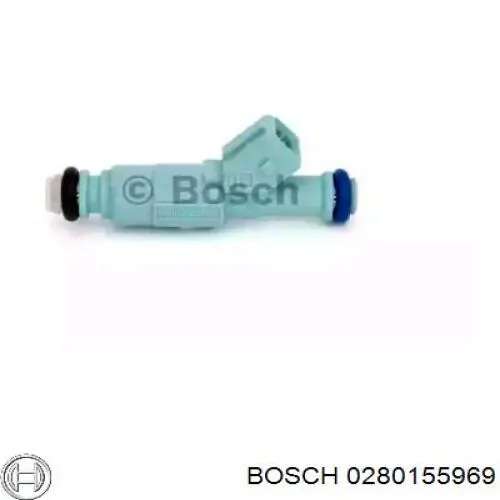 0280155969 Bosch Inyector de combustible
