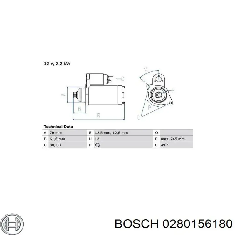 Inyector-bomba VAG 0280156180