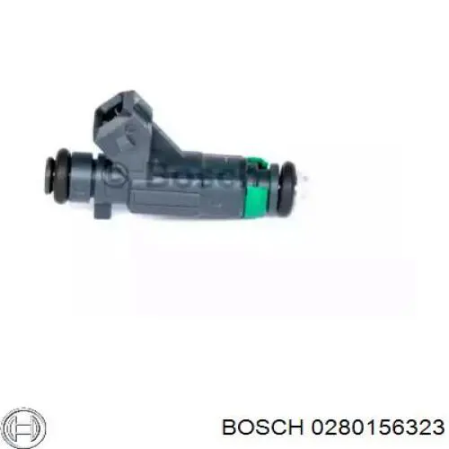 0280156323 Bosch Inyector de combustible