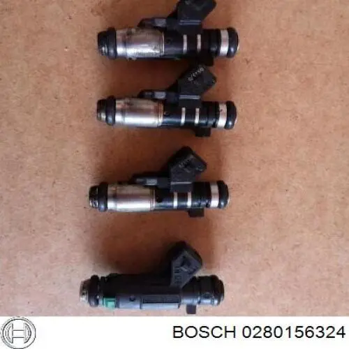0280156324 Bosch válvula del inyector