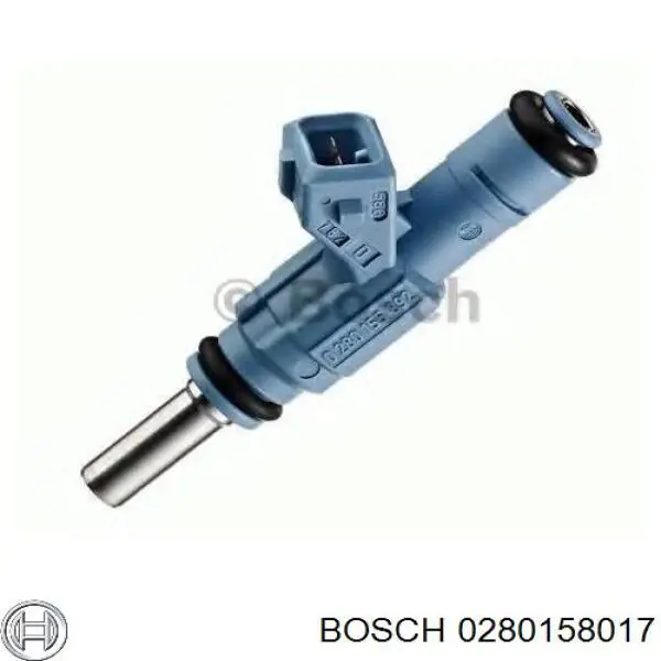 0280158017 Bosch inyector de combustible