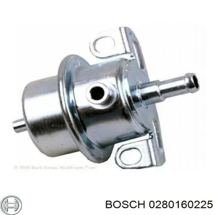 0280160225 Bosch regulador de presión de combustible