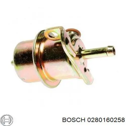 0280160258 Bosch regulador de presión de combustible