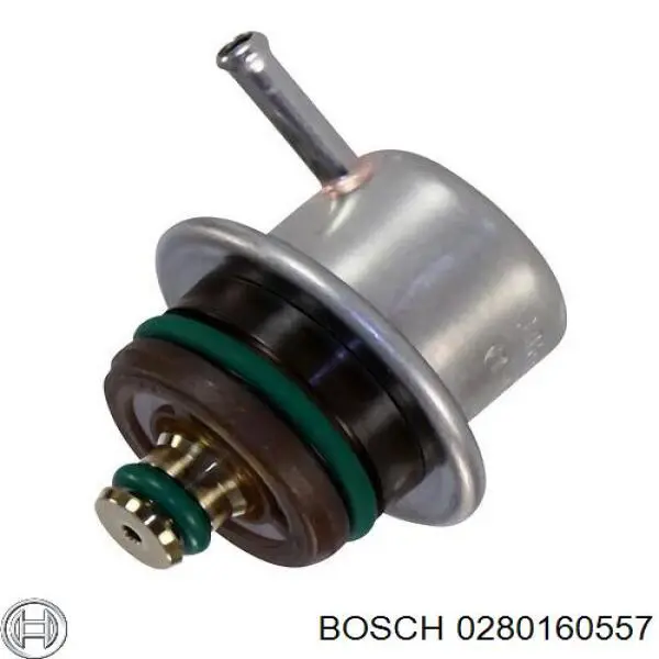 Regulador de presión de combustible, rampa de inyectores Volkswagen Passat 3A5, 351, 315