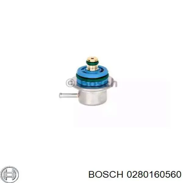 Regulador de presión de combustible, rampa de inyectores Volkswagen Passat 3A5, 351, 315