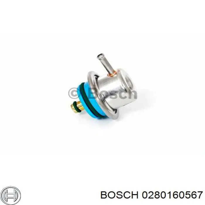 0280160567 Bosch regulador de presión de combustible