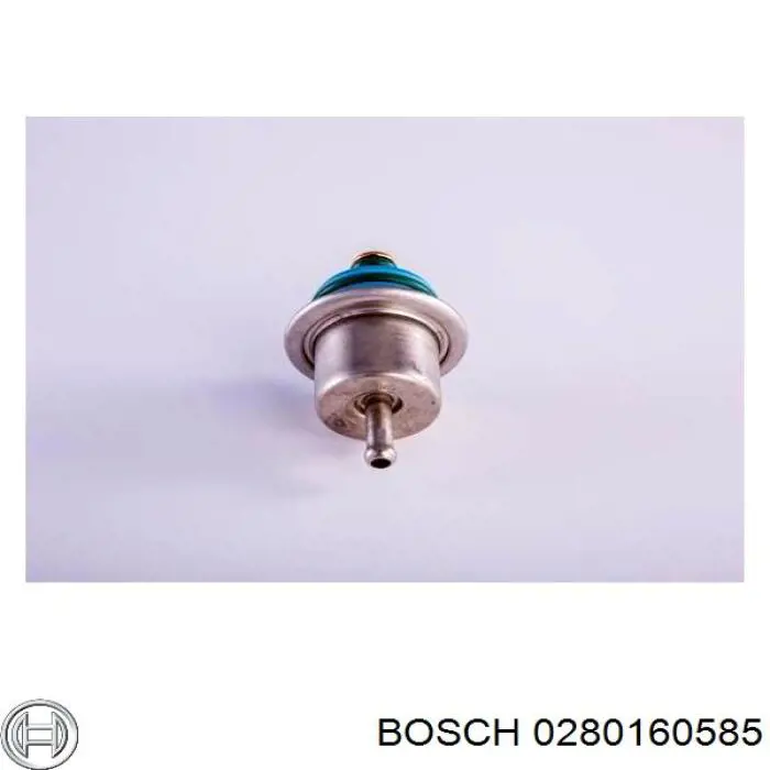 0280160585 Bosch regulador de presión de combustible, rampa de inyectores