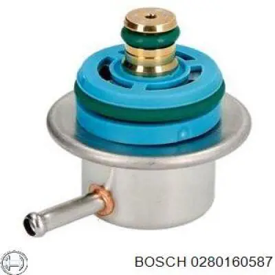 Regulador de presión de combustible 0280160587 Bosch