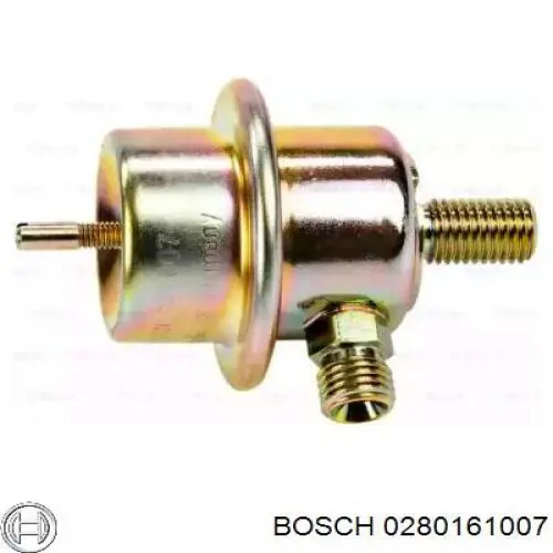 0280161007 Bosch regulador de presión de combustible