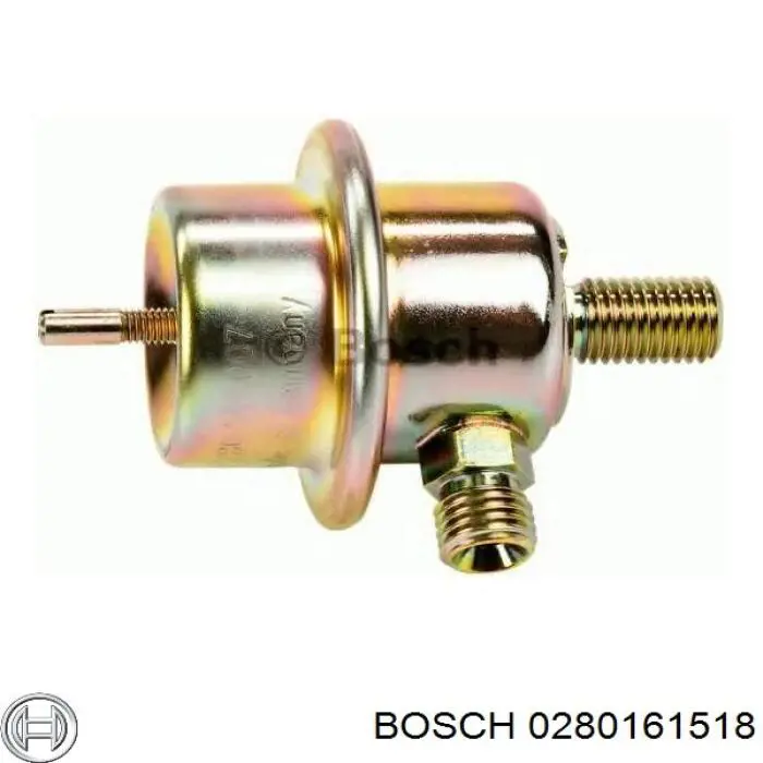 0280161518 Bosch regulador de presión de combustible