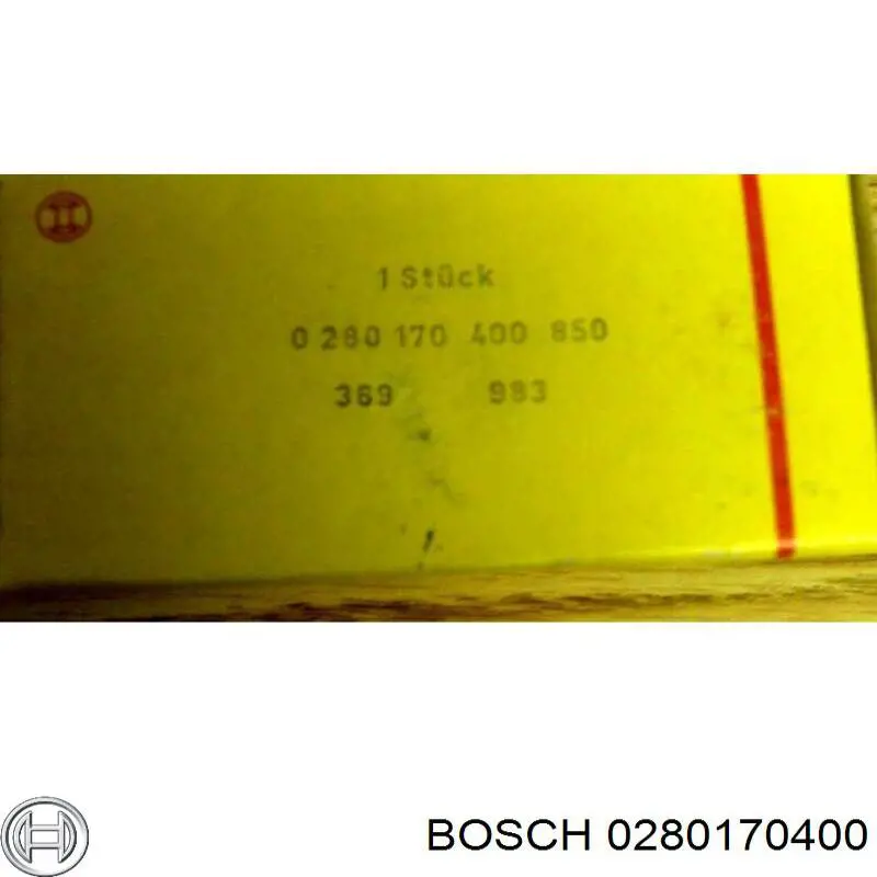 0280170400 Bosch