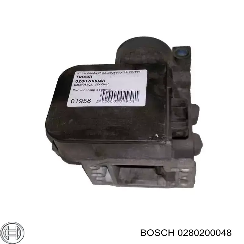 Medidor de flujo de aire Bosch 0280200048 precio, desde 62,44 EUR