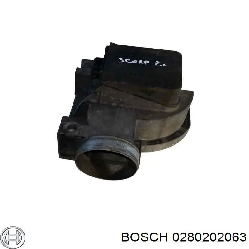 Medidor de flujo de aire Bosch 0280202063 precio, desde 62,44 EUR