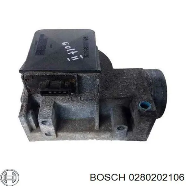 0280202106 Bosch sensor de flujo de aire/medidor de flujo (flujo de aire masibo)