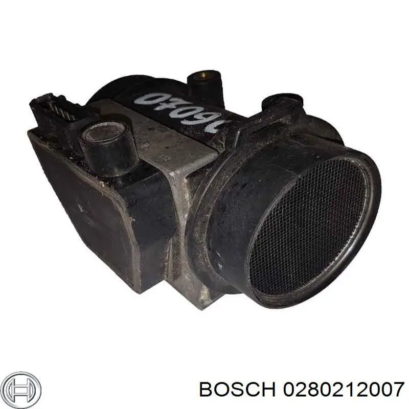 0280212007 Bosch sensor de flujo de aire/medidor de flujo (flujo de aire masibo)