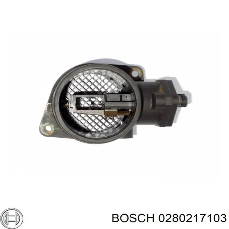 0280217103 Bosch sensor de flujo de aire/medidor de flujo (flujo de aire masibo)