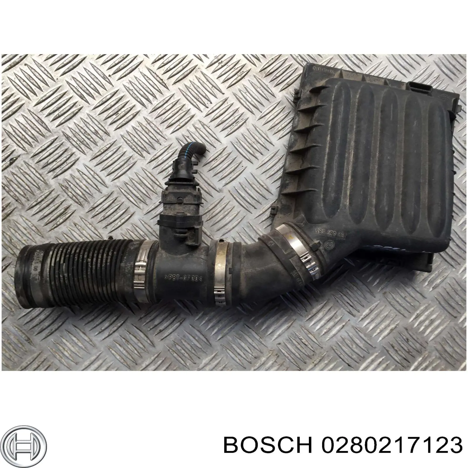 0280217123 Bosch Sensor de flujo de aire