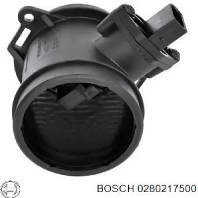 Medidor de flujo de aire Bosch 0280217500 precio, desde 63,89 EUR