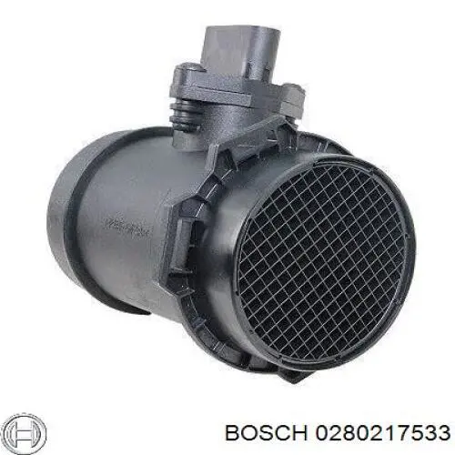 0280217533 Bosch Sensor de flujo de aire