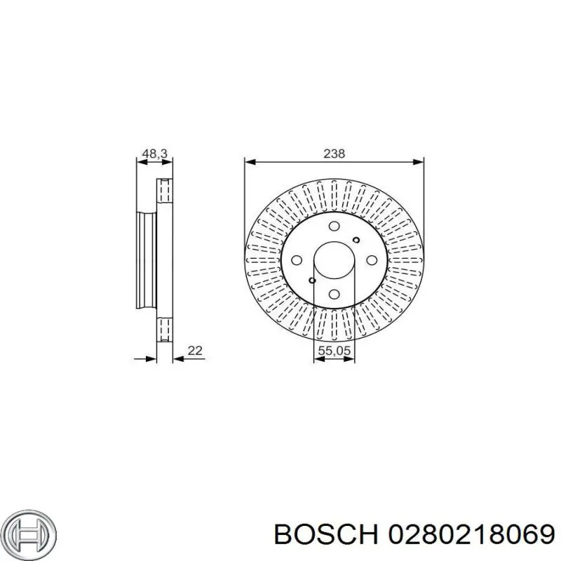 Medidor de flujo de aire Bosch 0280218069 precio, desde 62,44 EUR