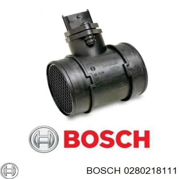 0280218111 Bosch sensor de flujo de aire/medidor de flujo (flujo de aire masibo)