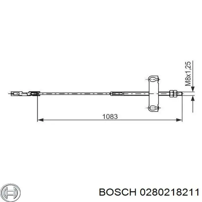 Medidor de flujo de aire Bosch 0280218211 precio, desde 75,69 EUR