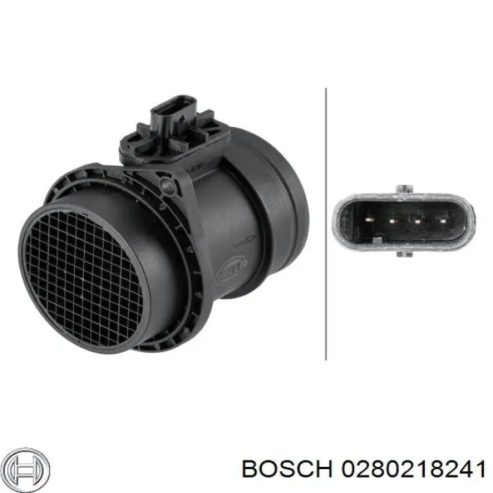 Caudalímetro 0280218241 Bosch