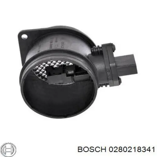 0280218341 Bosch sensor de flujo de aire/medidor de flujo (flujo de aire masibo)