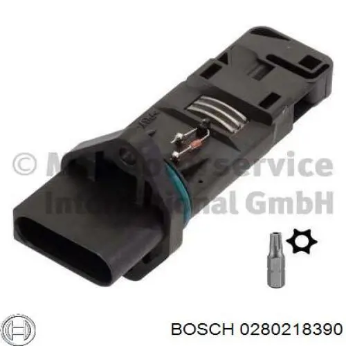 0280218390 Bosch sensor de flujo de aire/medidor de flujo (flujo de aire masibo)