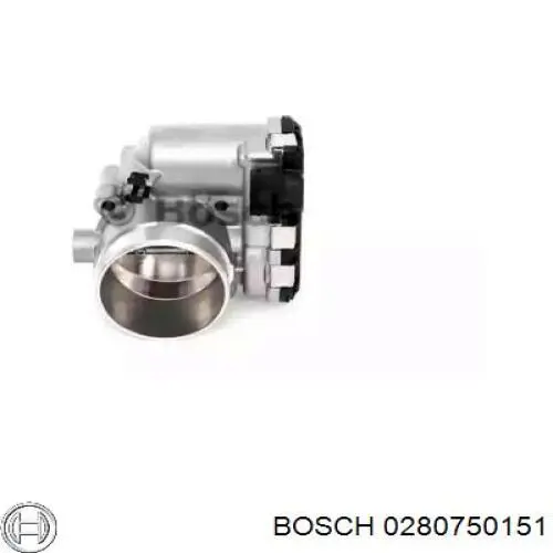 Cuerpo de mariposa 0280750151 Bosch