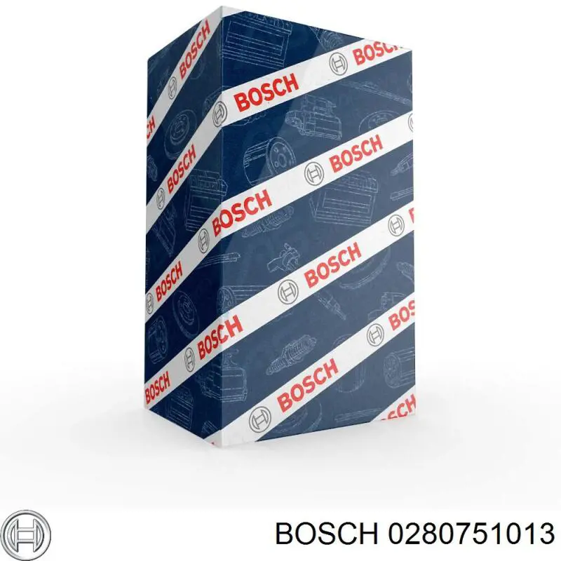 0280751013 Bosch Válvula (actuador) de mariposa EGR
