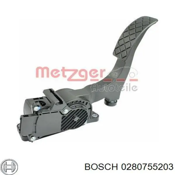 Pedal del acelerador 0280755203 Bosch