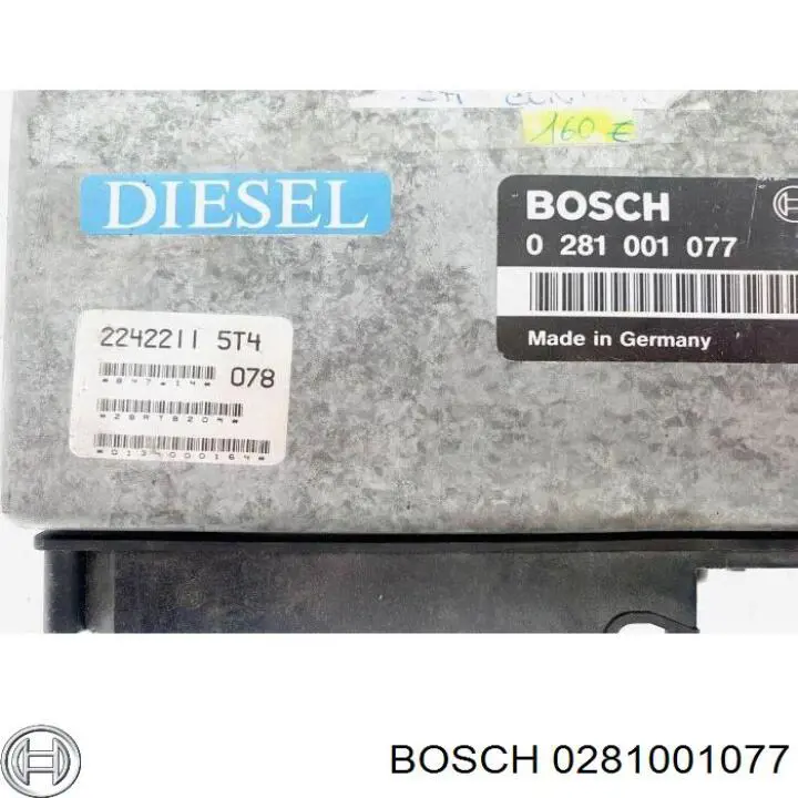 0281001077 Bosch Centralina Del Motor