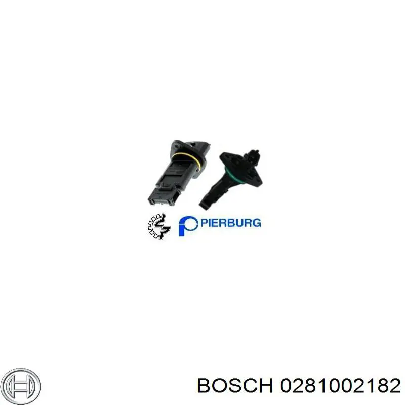 0281002182 Bosch Sensor de flujo de aire