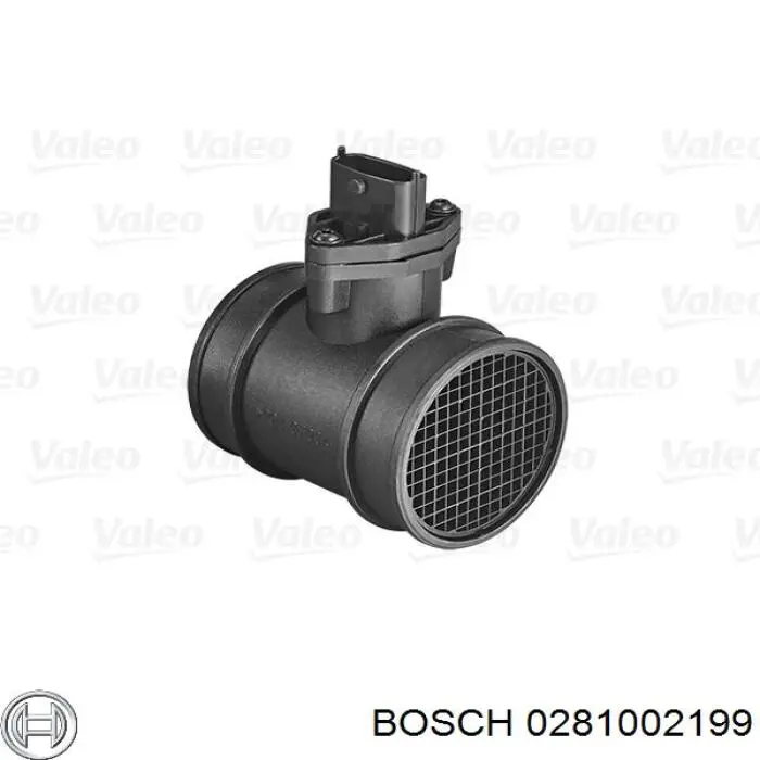 Medidor de flujo de aire Bosch 0281002199 precio, desde 31,76 EUR
