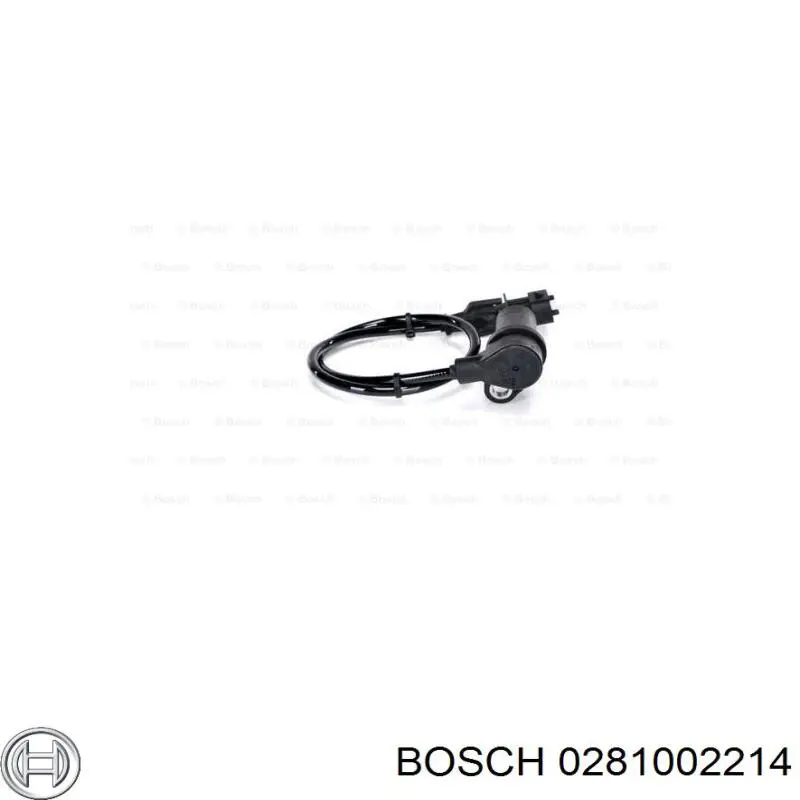 Sensor de cigüeñal 0281002214 Bosch