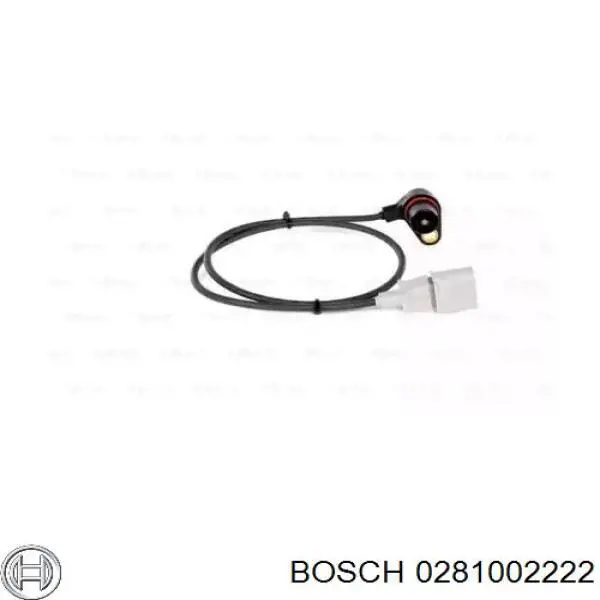 0 281 002 222 Bosch sensor de cigüeñal