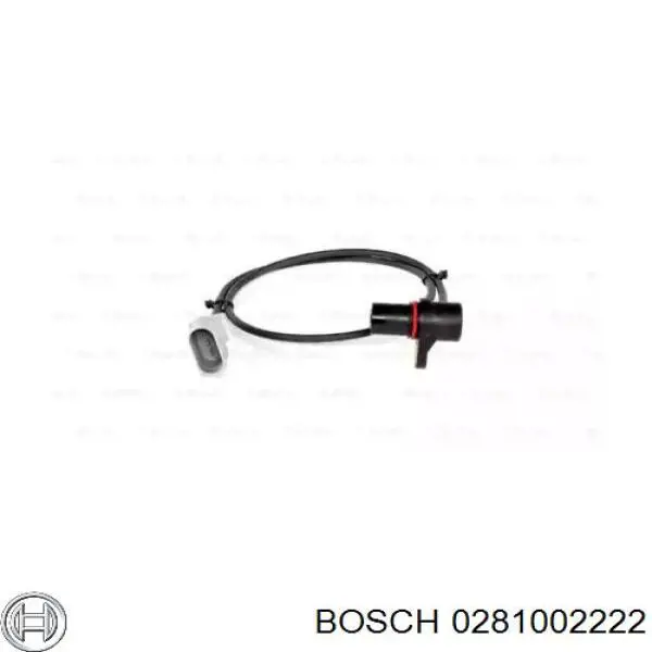 0281002222 Bosch Sensor de posición del cigüeñal
