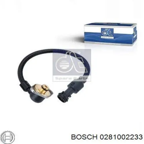 0281002233 Bosch Sensor De Presion Del Colector De Admision