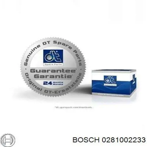 0281002233 Bosch sensor de presion del colector de admision