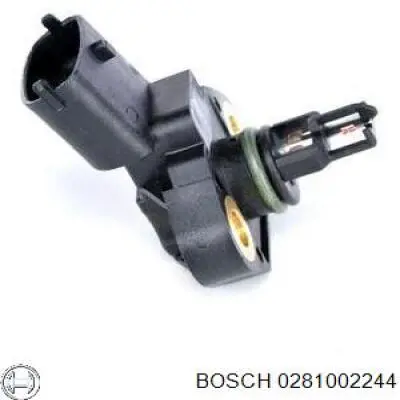0281002244 Bosch sensor de presion de carga (inyeccion de aire turbina)