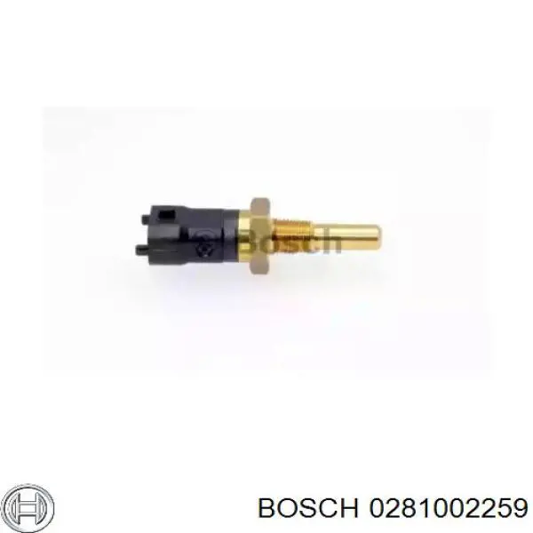 Sensor de temperatura del refrigerante BOSCH 0281002259
