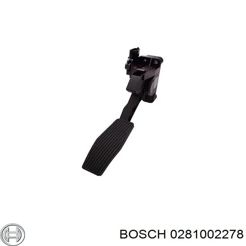 0281002278 Bosch pedal de acelerador
