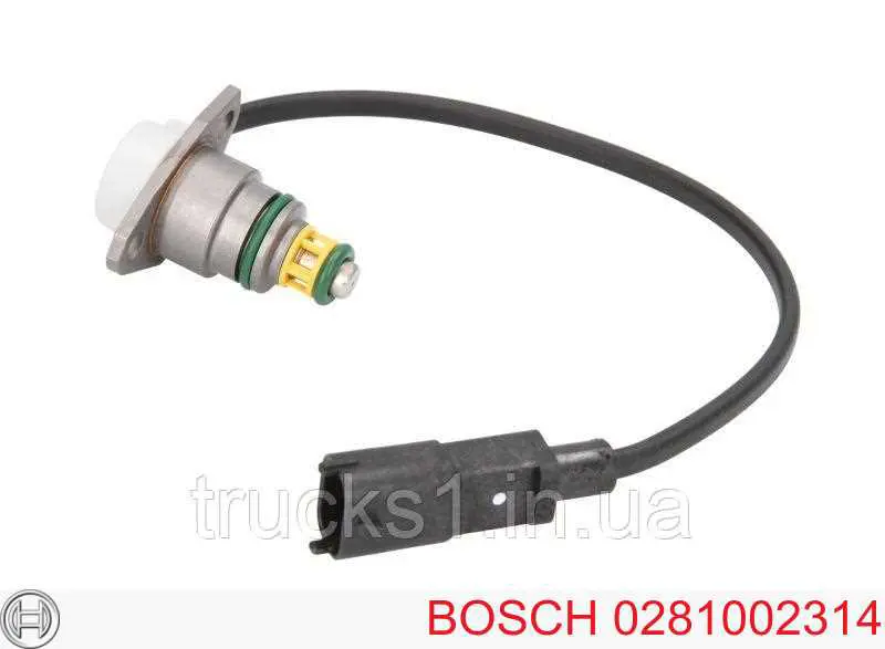 0281002314 Bosch válvula reguladora de presión common-rail-system