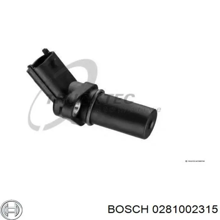 Sensor de cigüeñal 0281002315 Bosch