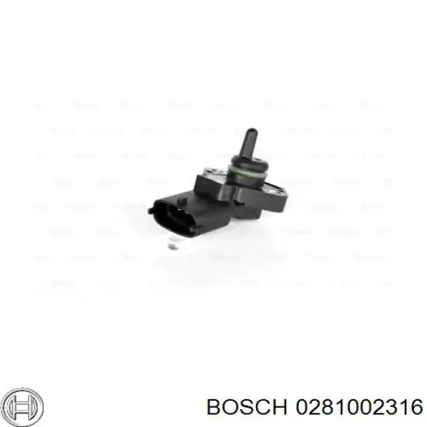 Sensor de presión de sobrealimentación DAF 1398468