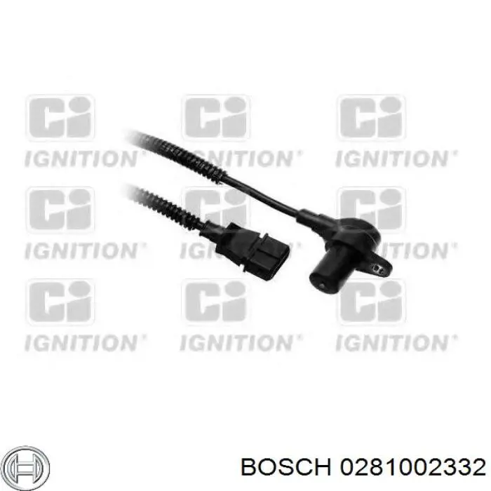 Sensor de cigüeñal AF03714 Alfa E-Parts