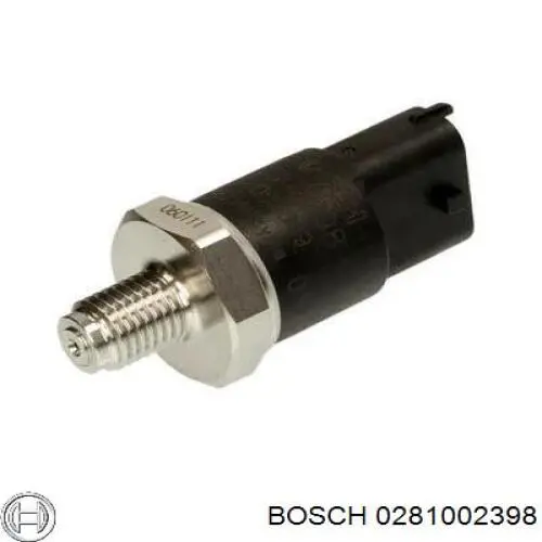 Sensor de presión de combustible 0281002398 Bosch